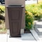 Mayne Fairfield 40in Tall Waste Bin - Espresso 8874-ES - alternate 1